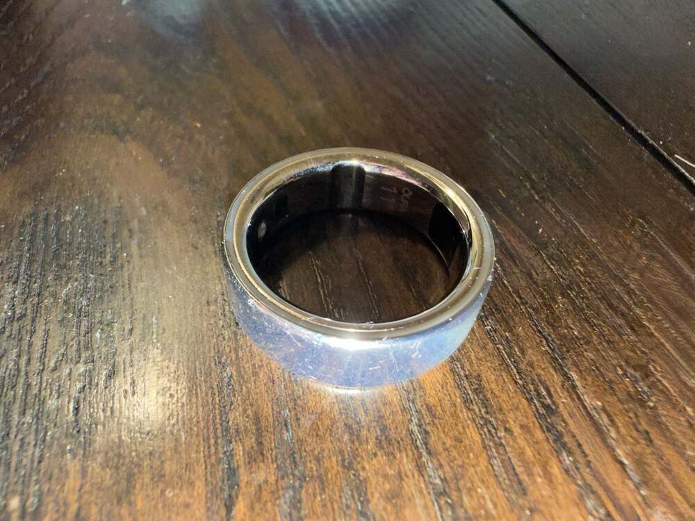 Oura Ring Gen 4 Silver Size 11